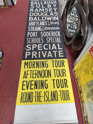 Lot 1403 - Bus/Tram Destination Roll, circa mid XX...