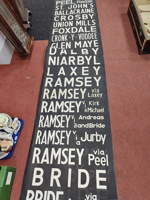 Lot 1403 - Bus/Tram Destination Roll, circa mid XX...