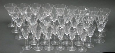 Lot 1008 - A Suite of Waterford Glass Tableware, in the...