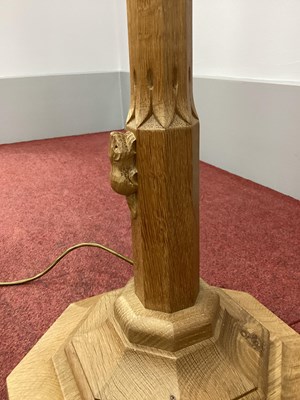 Lot 1514 - Peter Heap, Wetwang 'Rabbit Man' Oak Standard...