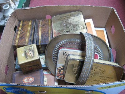 Lot 1042 - Vintage Tins, including Rington's Tea, old...