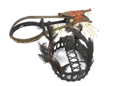 Lot 1131 - A Llanot Hornbill Headdress, from Northern...