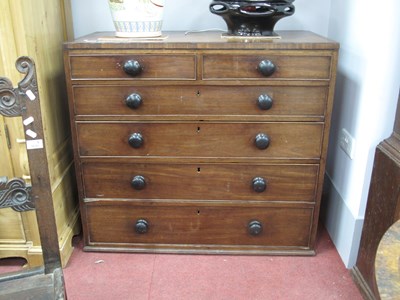 Lot 1636 - XIX Century Mahogany Chest of Drawers, with a...