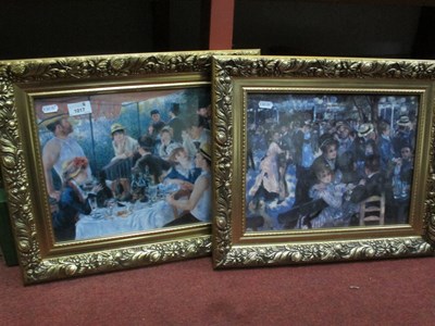 Lot 1017 - Pair of French Impressionist Prints, together...