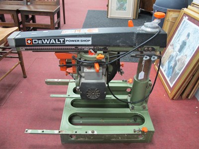 Lot 1164 - De Walt Power Shop Power Saw, for cross cut...