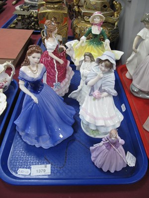 Lot 1379 - Royal Doulton 'Sweet Sixteen', 'Christmas Day'...