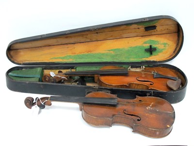 Lot 1331 - Violin, early XX Century, two-piece back,...