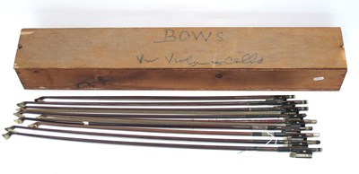 Lot 1333 - Violin Bows - Vuillaume, Czechoslovakia and...