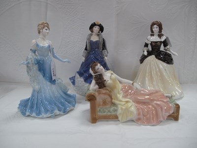 Lot 1340 - Royal Worcester figurines Memories Day Dreams...