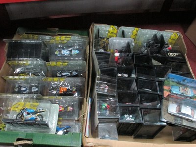 Lot 1087 - James Bond 007 Model Vehicles by G. E Fabbri,...