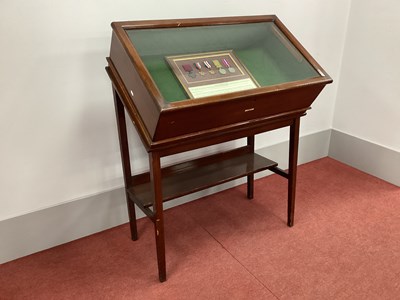 Lot 1477 - A XX Century Mahogany Display Cabinet, with...