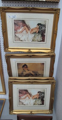 Lot 1514 - After Sir William Russell Flint, two pairs of...