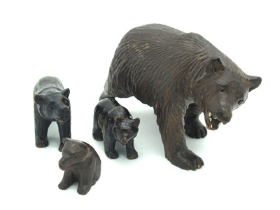 Lot 1267 - An Early XX Century Black Forest Bear, with...