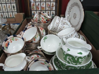 Lot 1010 - Coalport 'Chinese Dragon', and 'Minerva' Tea...