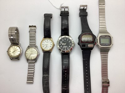 Lot 121 - Watches - Citizen Digital, Genetics, Luxor,...