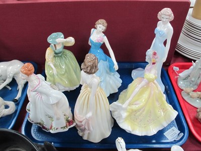 Lot 1234 - Royal Doulton lady figurines, Buttercup,...