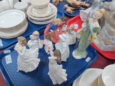 Lot 1230 - Royal Doulton figurines The Bedtime Story,...