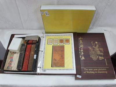 Lot 1419 - Sheffield Razors, strop, Chinese stamps, New...