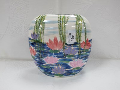 Lot 1291 - Anita Harris 'Homage to Monet Water Lillies'...