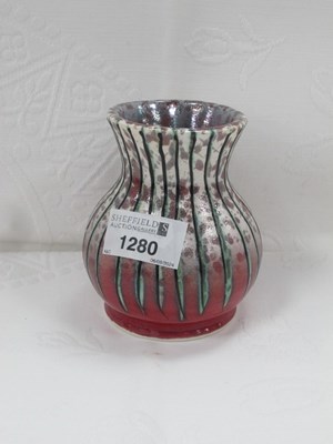 Lot 1280 - Anita Harris One Off Trojan Vase, L/E 1/1,...