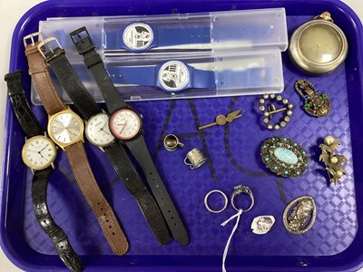 Lot 131 - A Collection of Vintage and Later Jewellery,...