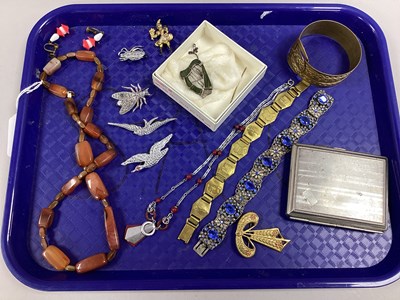 Lot 90 - A Collection of Vintage and Later Jewellery,...