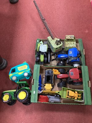 Lot 656 - A Collection of Plastic, Diecast, Steel Model...