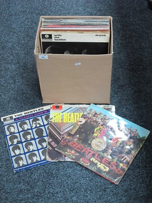 Lot 380 - Beatles and Related LPs, twenty-six to include...