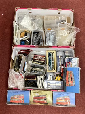 Lot 678 - A Quantity of Plastic Model Tram Kits by Tower...