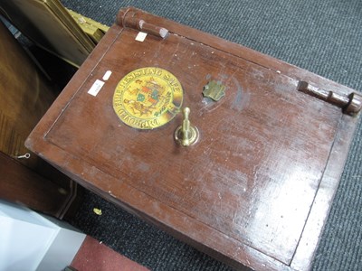 Lot 1609 - Improved Fire Resistance Safe, 60.5cm high, 43....