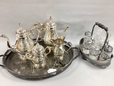 Lot 215 - A Collection of Assorted Plated Ware,...