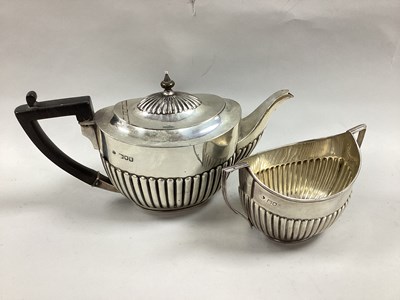 Lot 218 - A Hallmarked Silver Tea Pot, Messrs Hutton,...