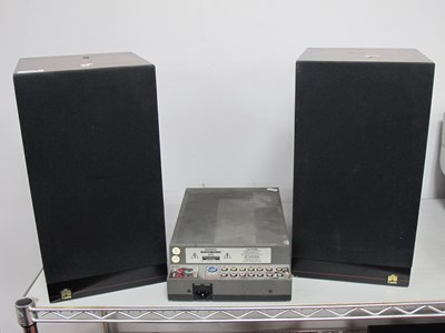 Lot 421 - Cyrus Two Integrated Amplifier, pair of Castle...