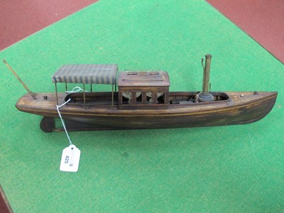 Lot 425 - A Kit Built Wooden Construction Model in the...