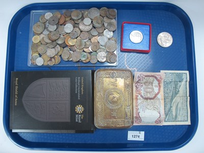 Lot 1274 - Collection Of GB And World Coinage, including...