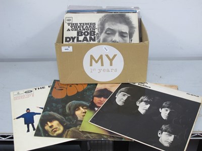 Lot 445 - Eight LPs and Eight 12" Singles, LPs comprise...