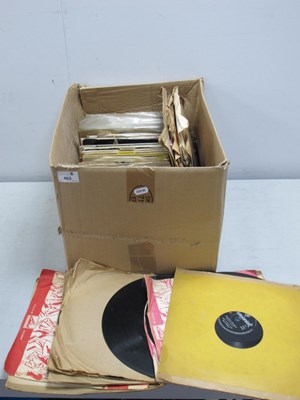 Lot 463 - A Selection of 78rpm Shellac's and 7" Singles,...