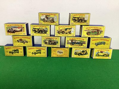 Lot 817 - Fifteen Matchbox 'Models of Yesteryear'...