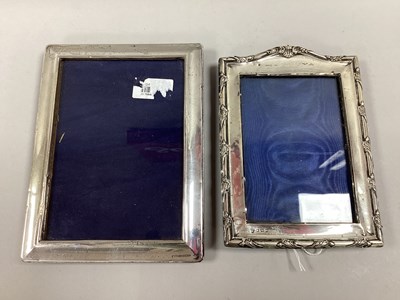 Lot 188 - A Hallmarked Silver Mounted Rectangular...