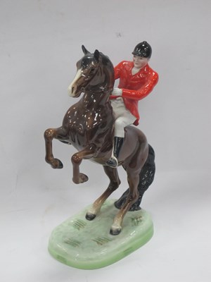 Lot 1223 - Beswick Huntsman on Rearing Horse, stamped 868,...