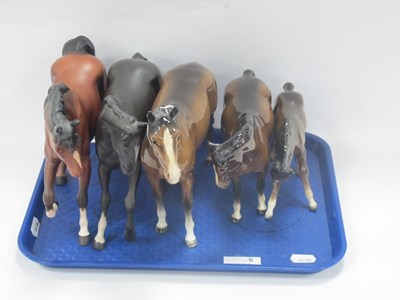 Lot 1228 - Beswick matt Spirit of Freedom and Black...