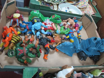 Lot 1056 - 1980's Vintage He-Man figures and vehicles...