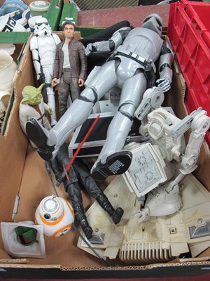 Lot 1103 - A collection of Star Wars figures and vehicles...