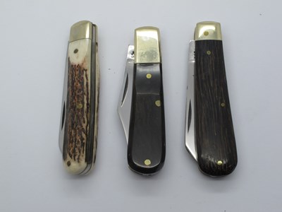 Lot 144 - A. Wright Sheffield, single blade, polished...