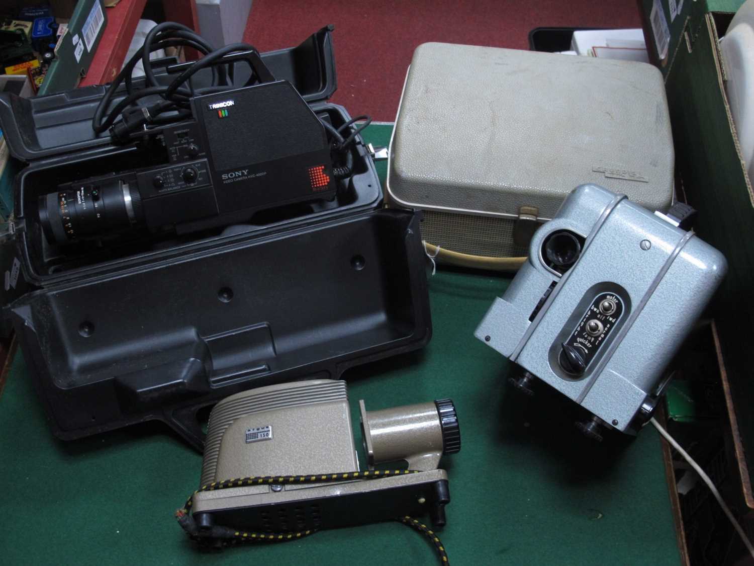 Lot 1019 - Russian & Argus 150 Projectors, Grundig TK14...