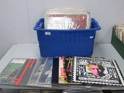 Lot 349 - Punk and New Wave LPs, fifty albums to include,...