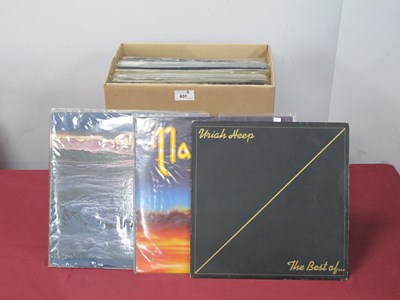 Lot 601 - 1970s Rockm thirty-three LPs to include Uriah...