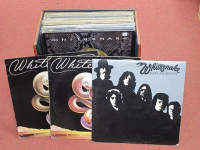 Lot 572 - Whitesnake and Rainbow LPs, twenty-seven...