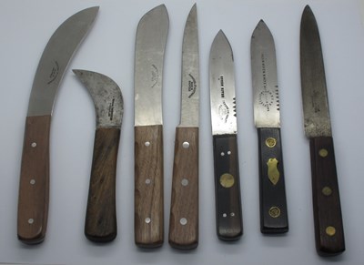 Lot 222 - Green river knives, eye witness, gregsteel...