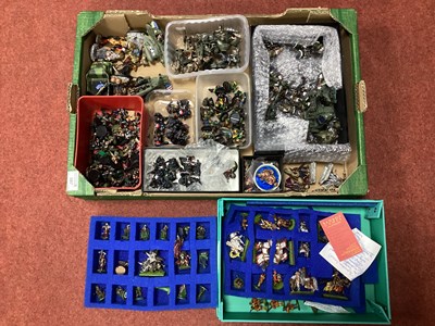 Lot 587 - A Quantity of White Metal & Plastic Fantasy /...